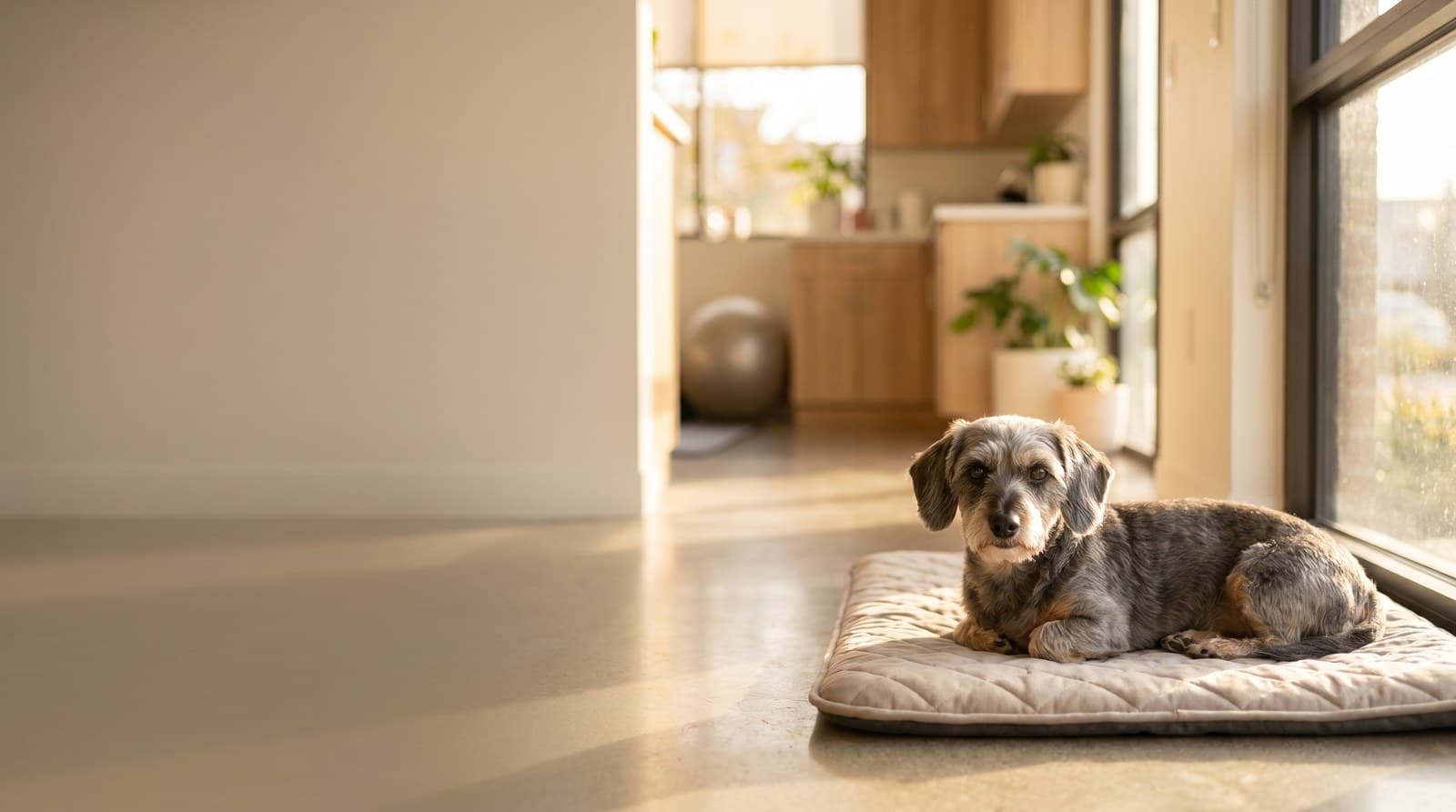 Dog with IVDD receiving rehabilitation care at RehabVet Singapore